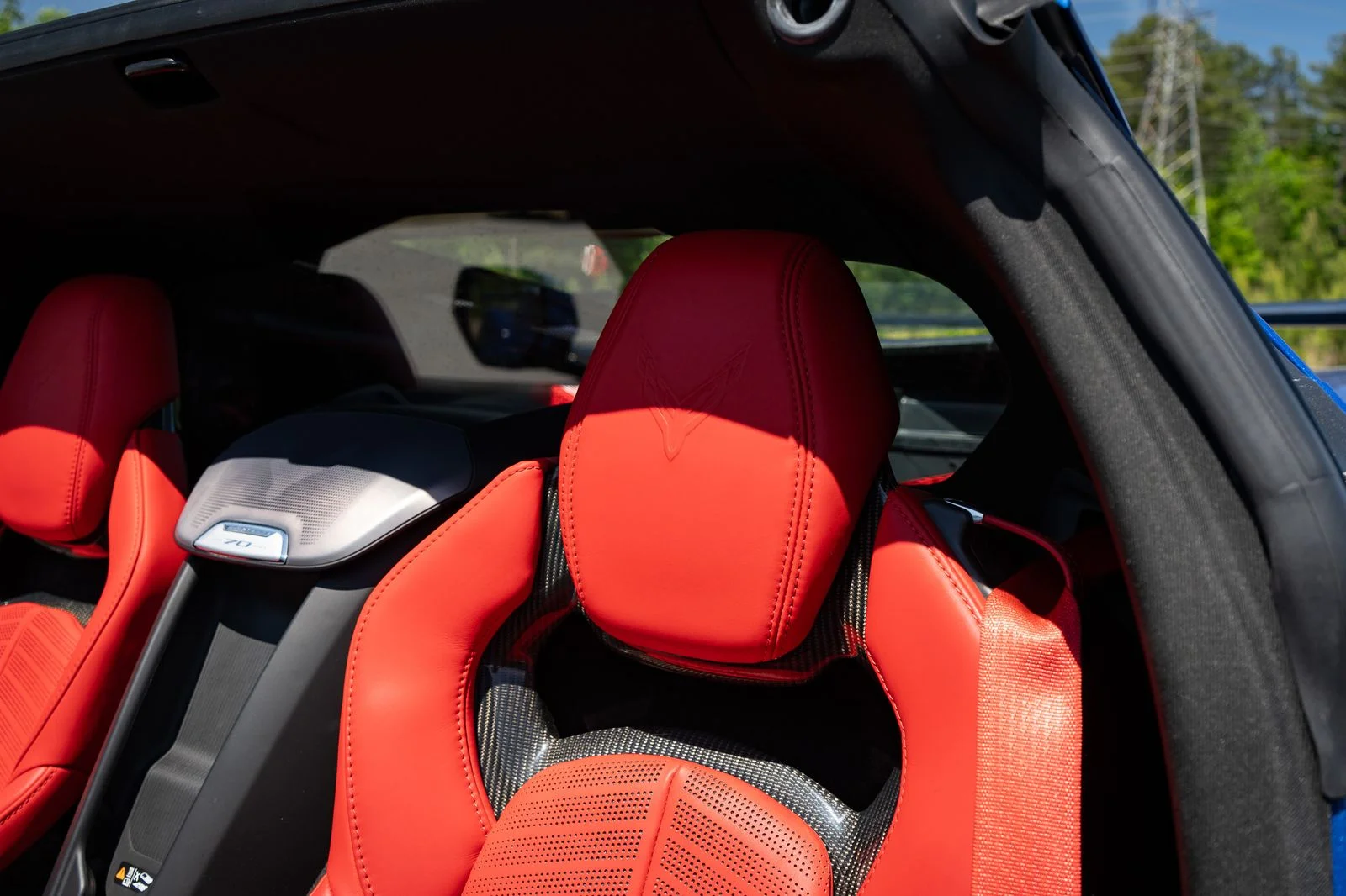 Used 2023 Blue Metallic Chevrolet Stingray image 37