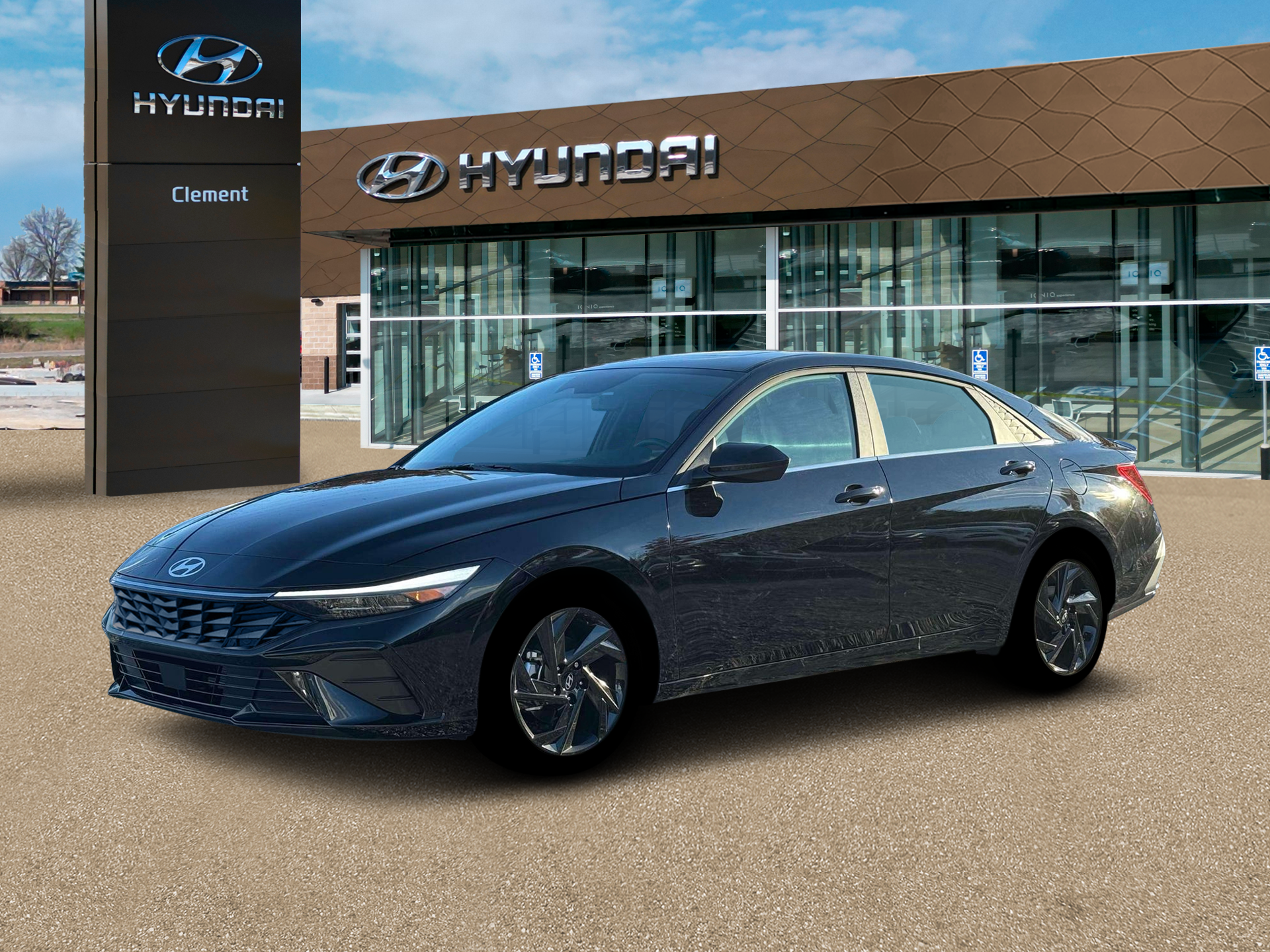 New 2026 Black Hyundai SEL Sport image 2