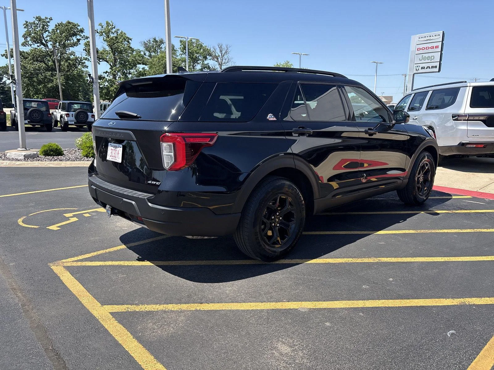 Used 2023 Agate Black Metallic Ford Timberline image 5