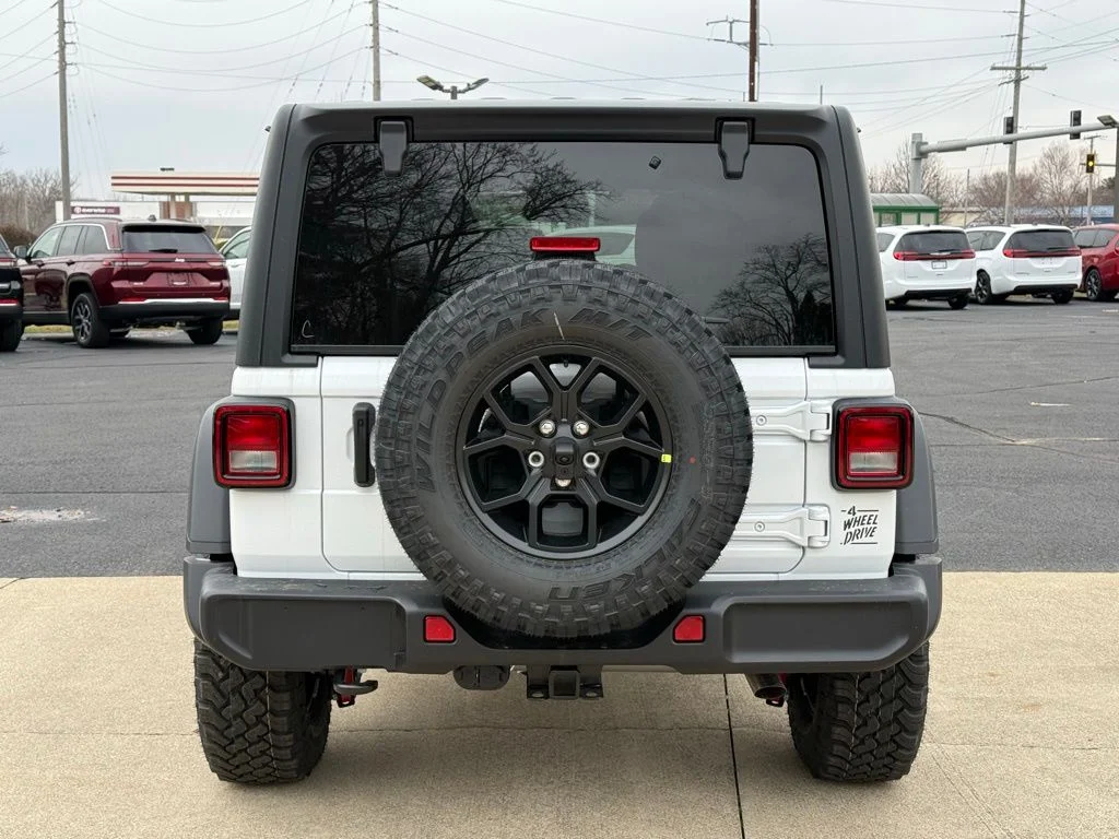 New 2026 Bright White Clear-Coat Exterior Paint Jeep Willys image 6
