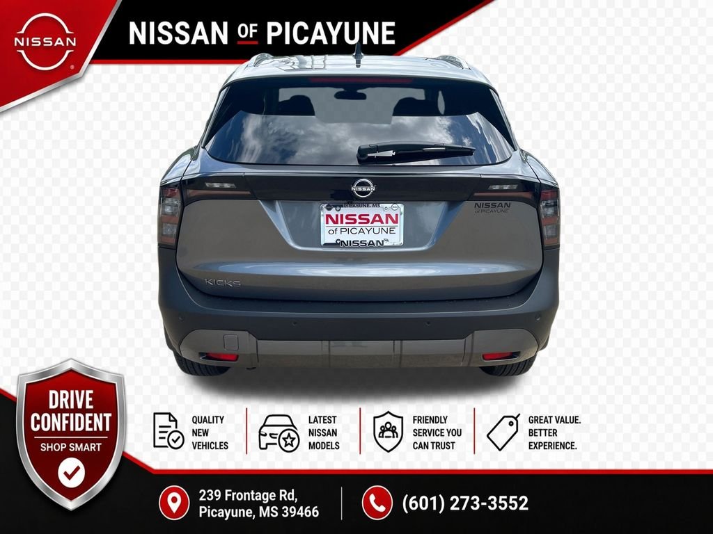 New 2026 Gun Metallic Nissan SV image 4