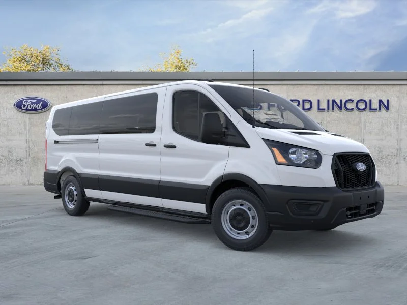 New 2026 Oxford White Ford Passenger Van XL image 14