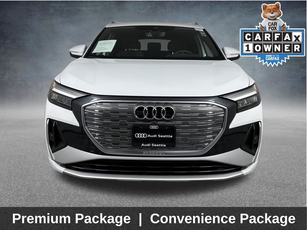 Used 2025 Audi Q4 e-tron Premium with VIN WA1KUBFZ3SP056064 for sale in Seattle, WA