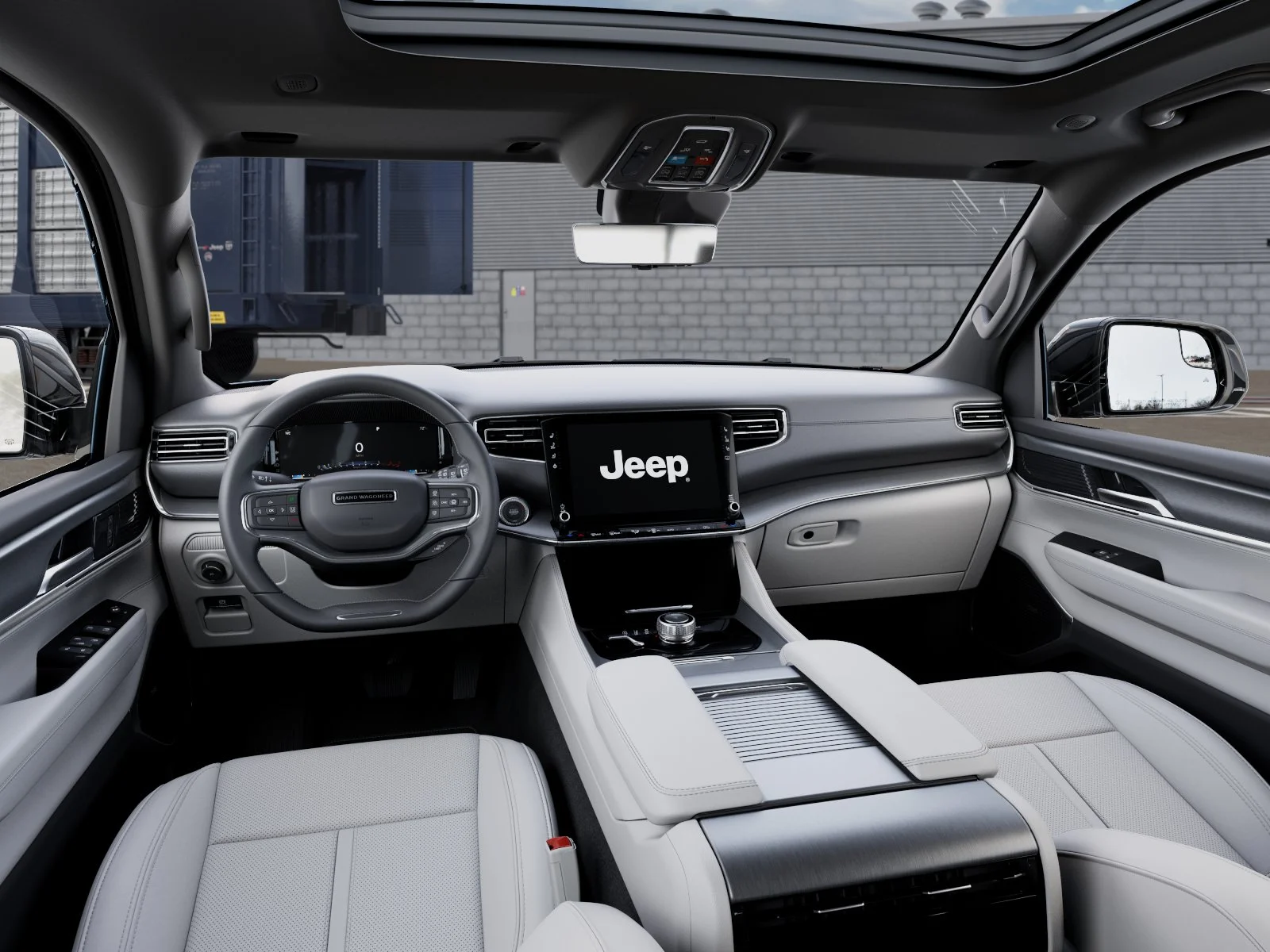 New 2026 Steel Blue Exterior Paint Jeep Grand Wagoneer image 8