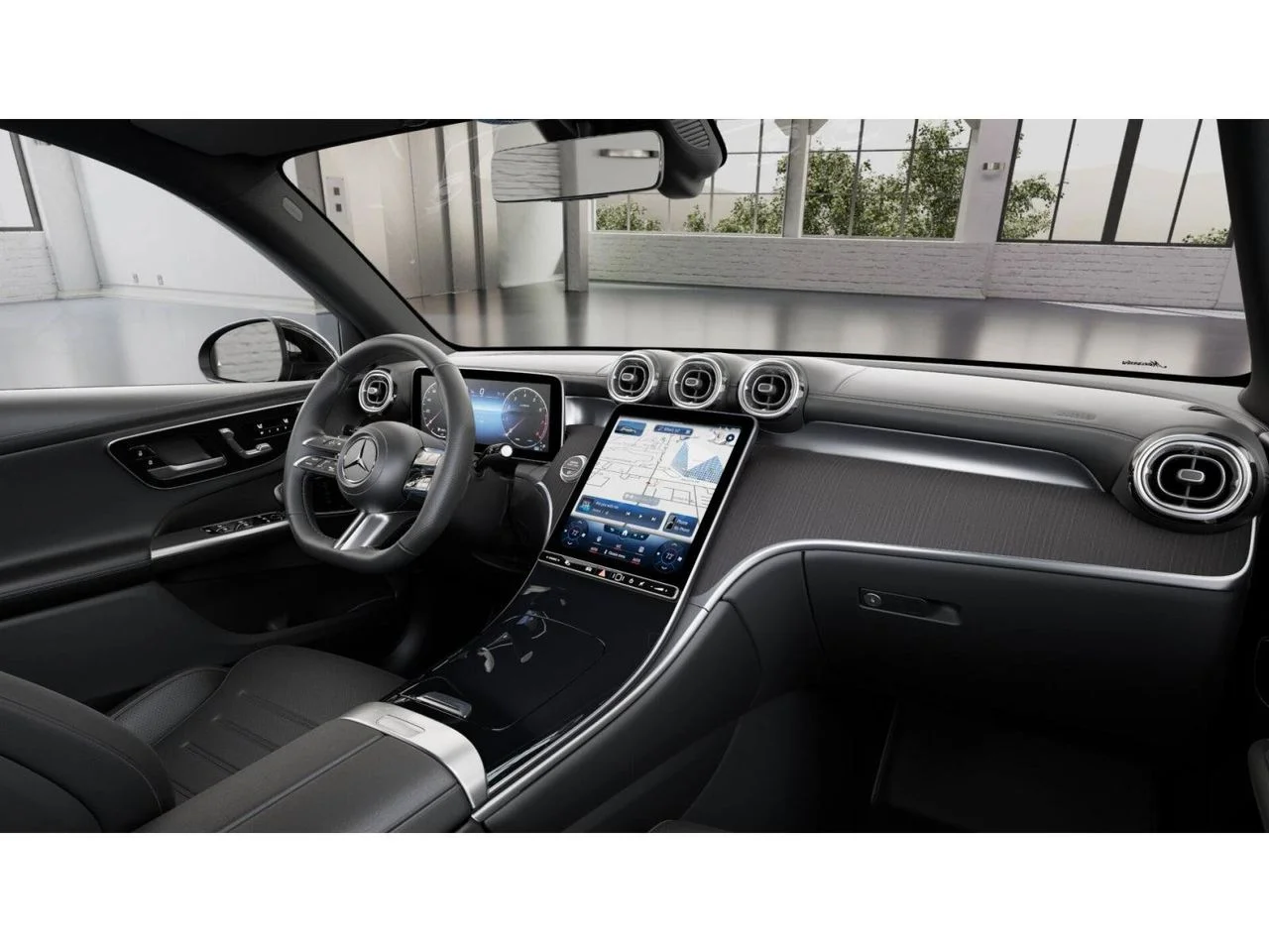 New 2027 Graphite Grey Metallic Mercedes-Benz GLC 300 image 6