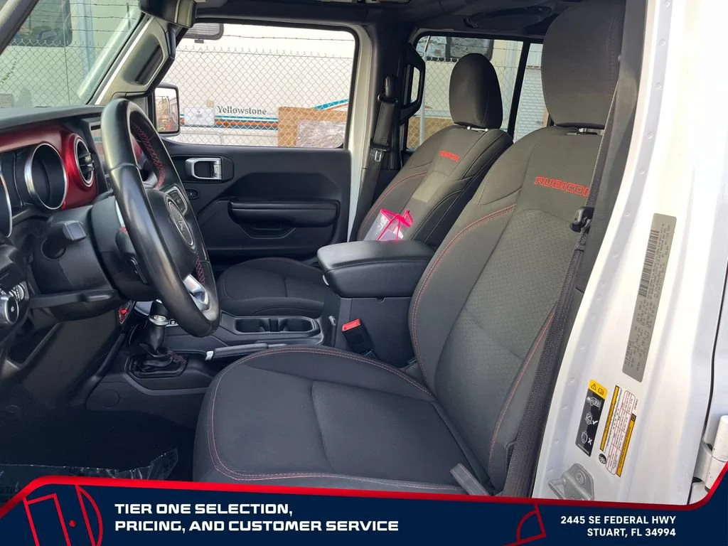 Used 2020 White Jeep Rubicon 4x4 image 13