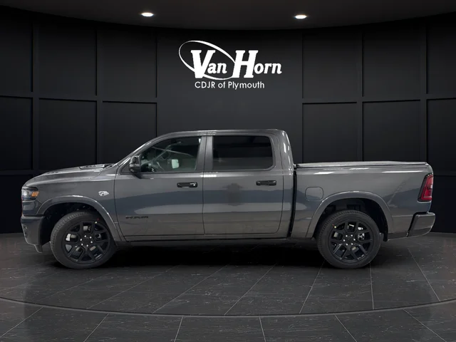 New 2026 Granite Crystal Metallic Clear-Coat Exterior Paint RAM Laramie image 4