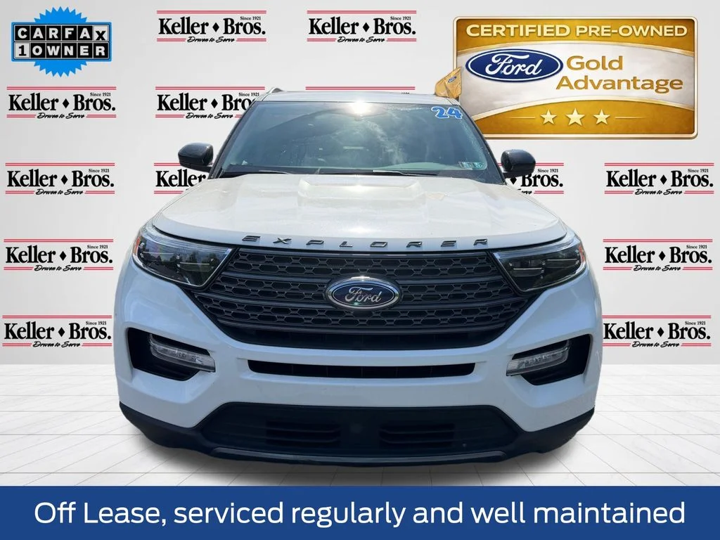 Certified Used 2024 White Ford XLT image 2