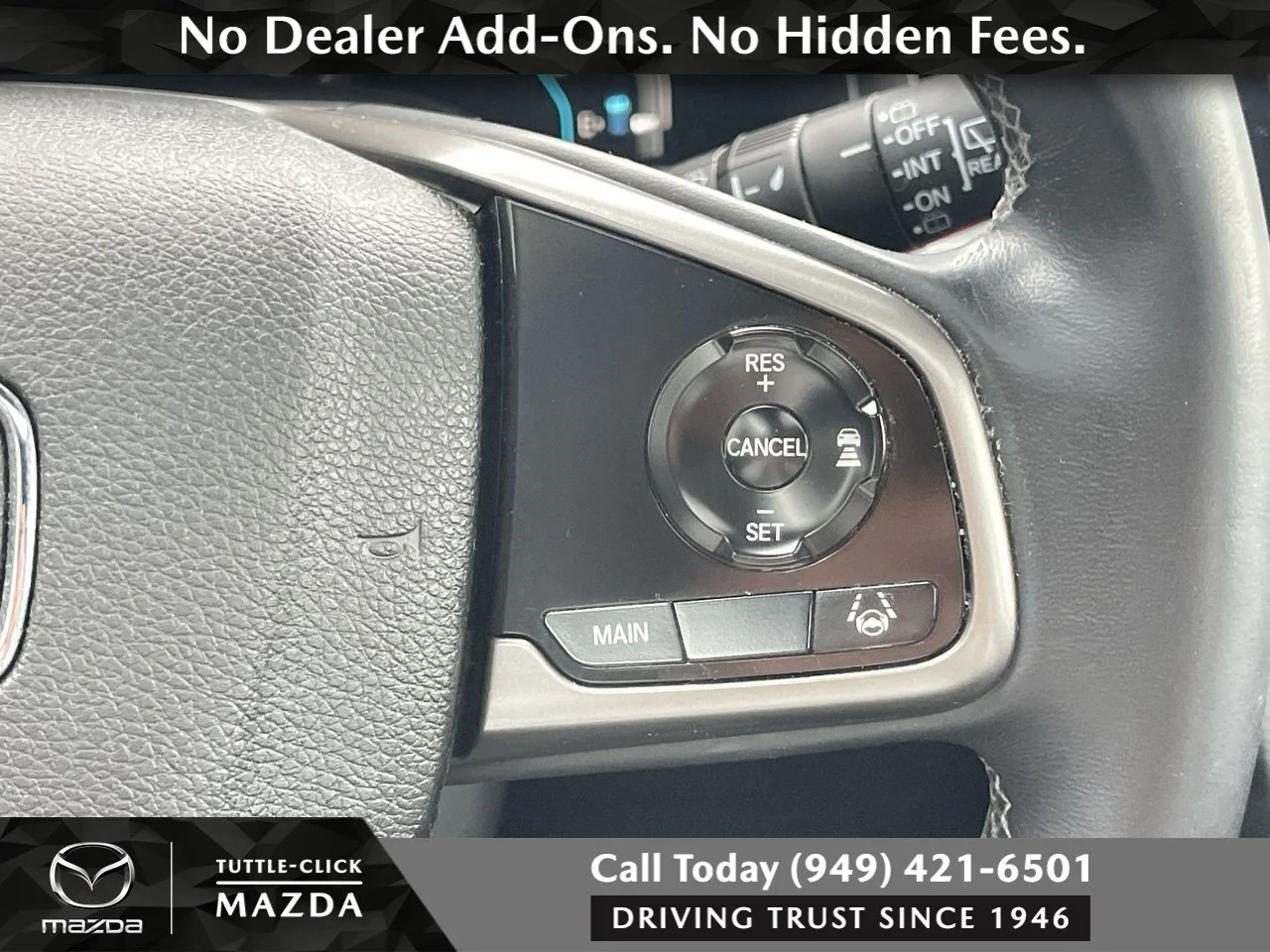 Used 2020 Blue Honda EX image 35