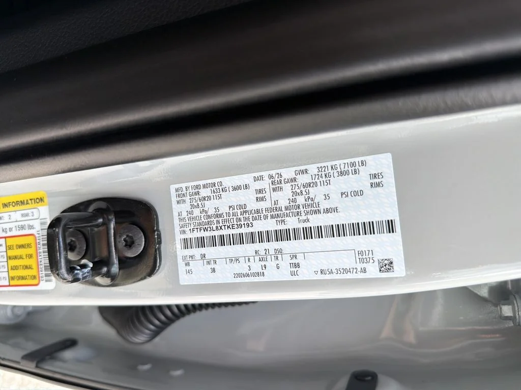 New 2026 White Ford XLT image 34