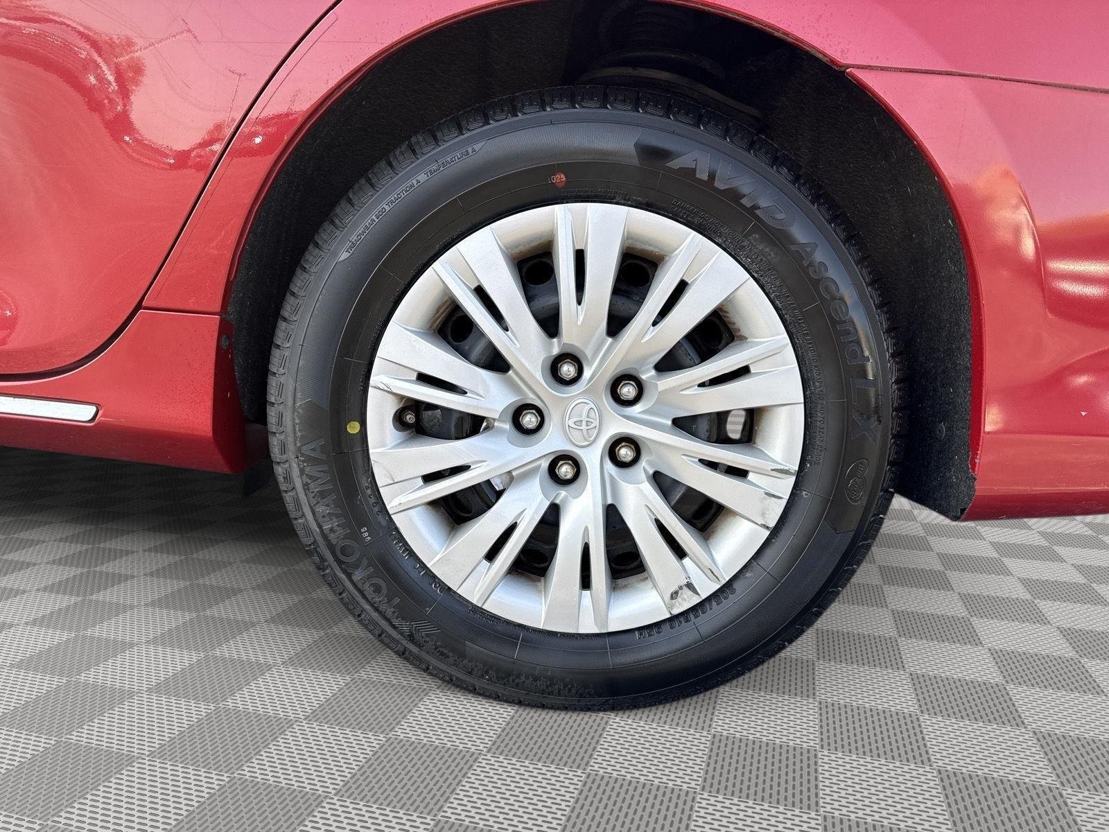 Used 2013 Barcelona Red Metallic Toyota LE image 8