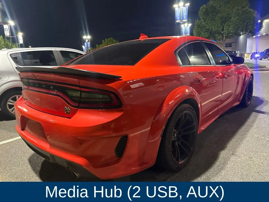Used 2023 Orange Dodge R/T Scat Pack Widebody image 5