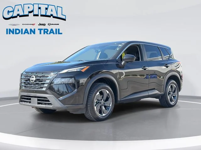 Used 2024 Black Nissan SV image 1