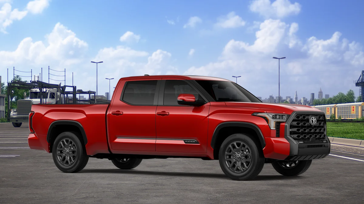 New 2026 Supersonic Red Toyota Platinum image 14