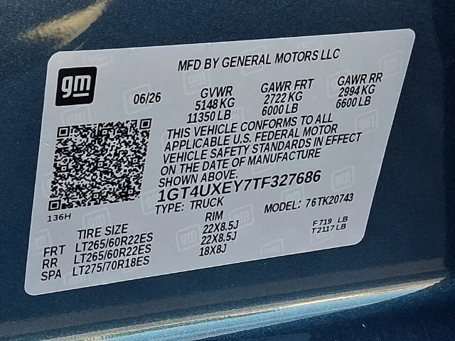 New 2026 Downpour Metallic GMC Denali Ultimate image 22