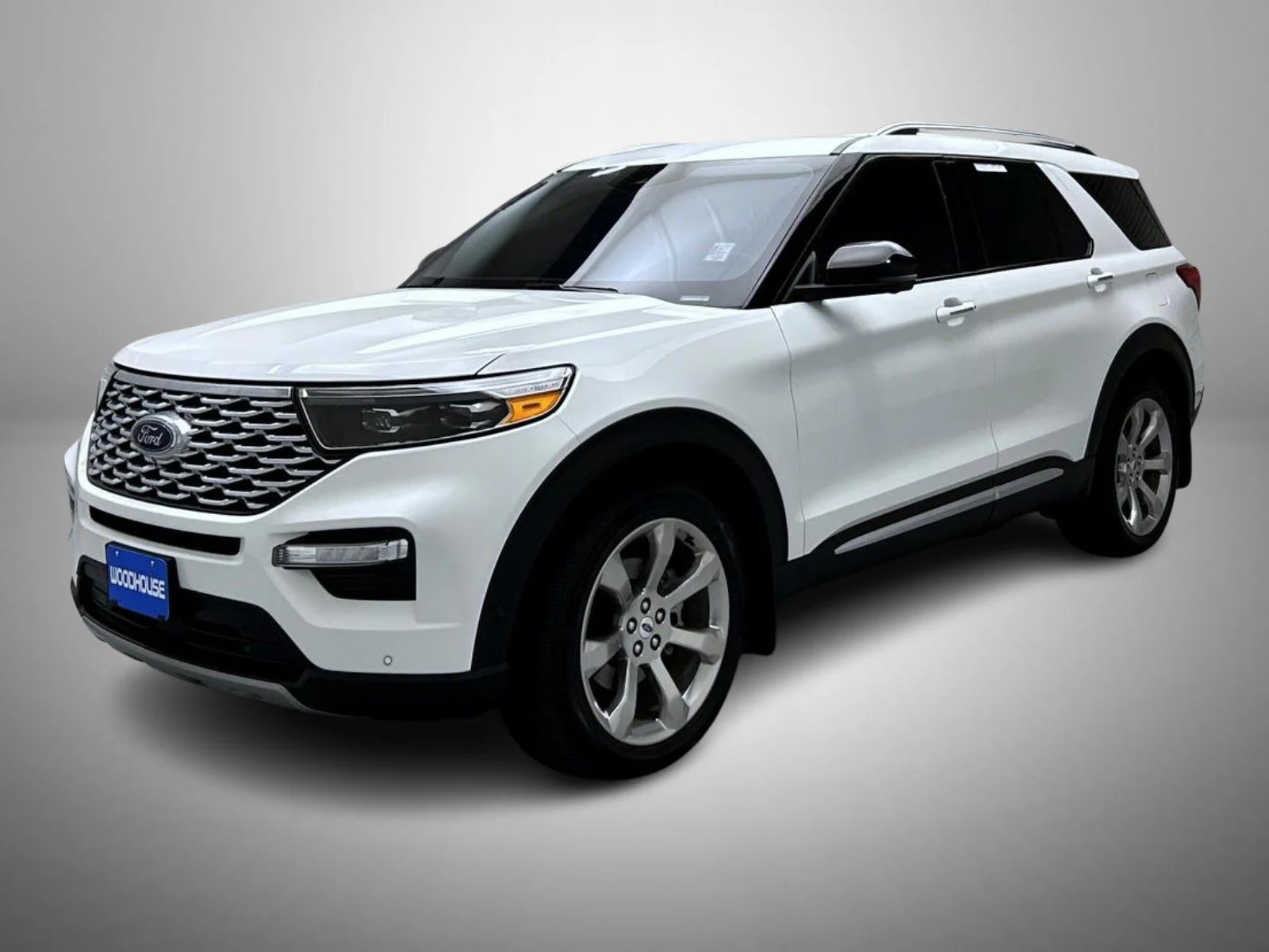 Used 2020 White Ford Platinum image 1