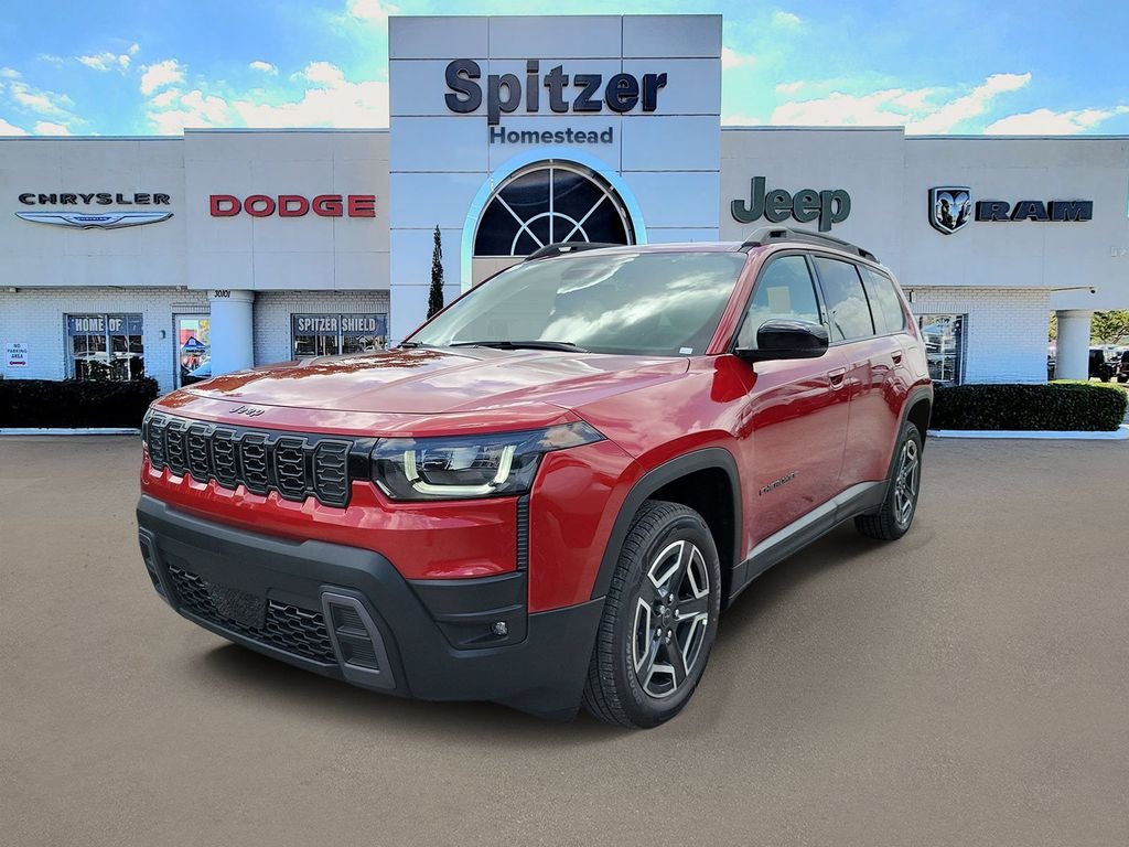 New 2026 Red Hot Pearl-Coat Exterior Paint Jeep Limited image 4
