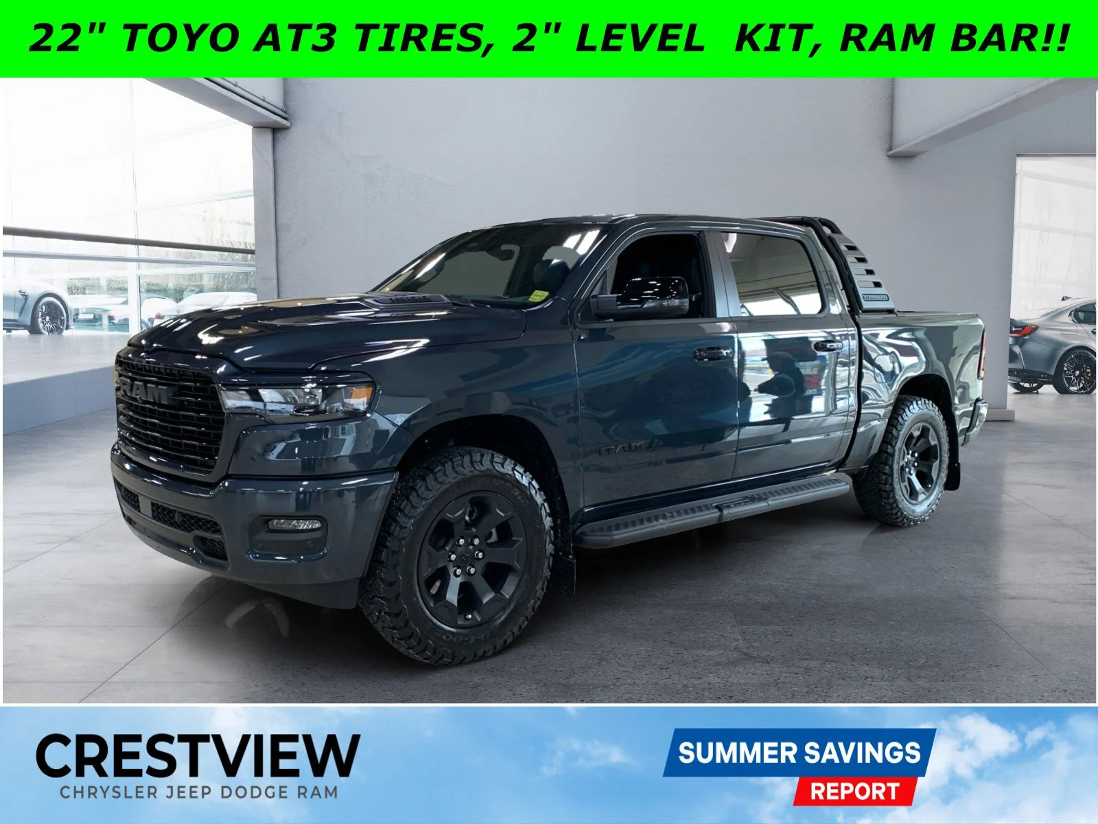 New 2026 Forged Blue Metallic Ram Sport image 1