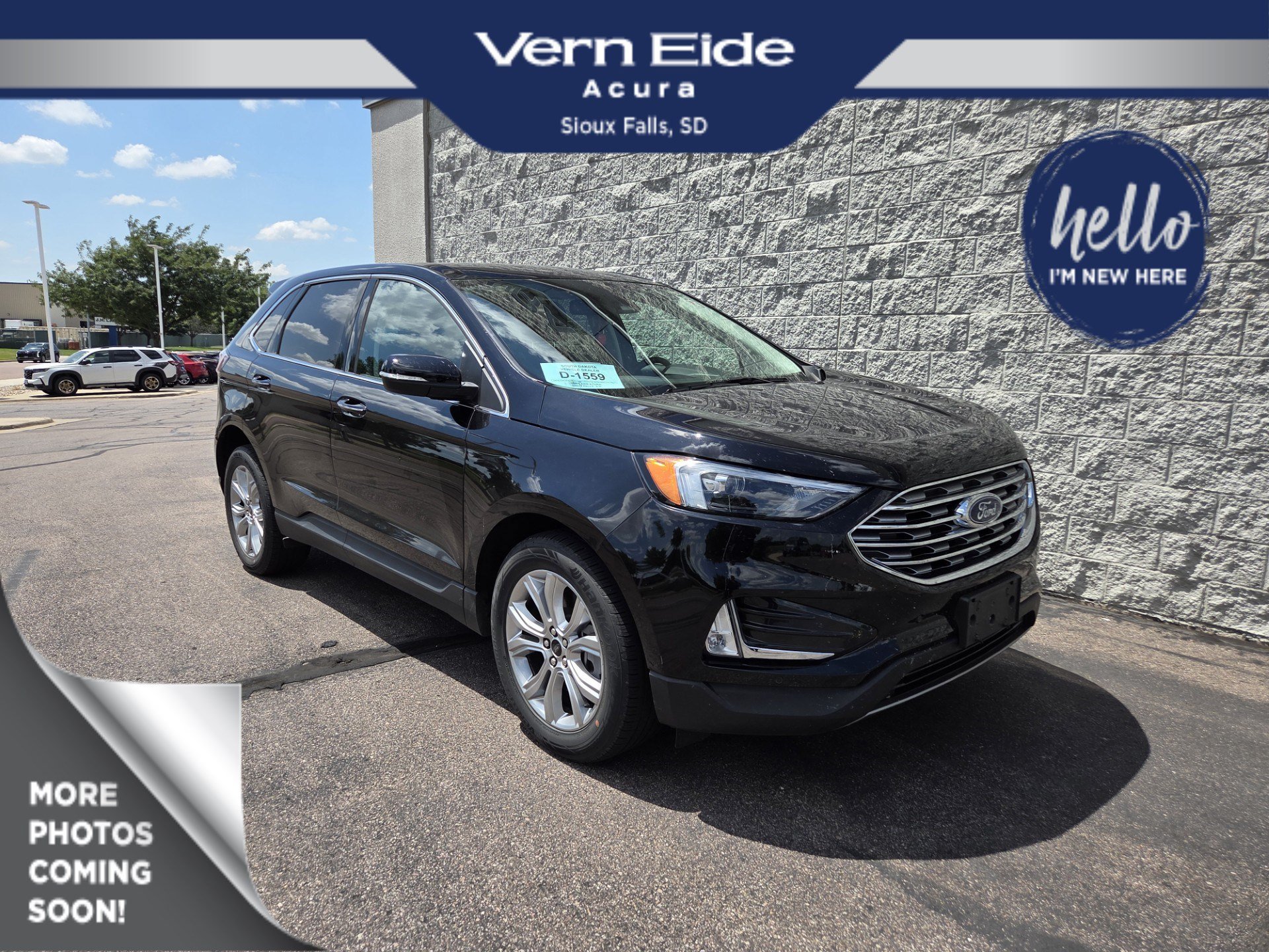 Used 2024 Black Metallic Ford Titanium image 1