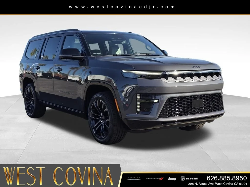 New 2026 Baltic-Gray Metallic Clear-Coat Exterior Paint Jeep Summit Obsidian image 3