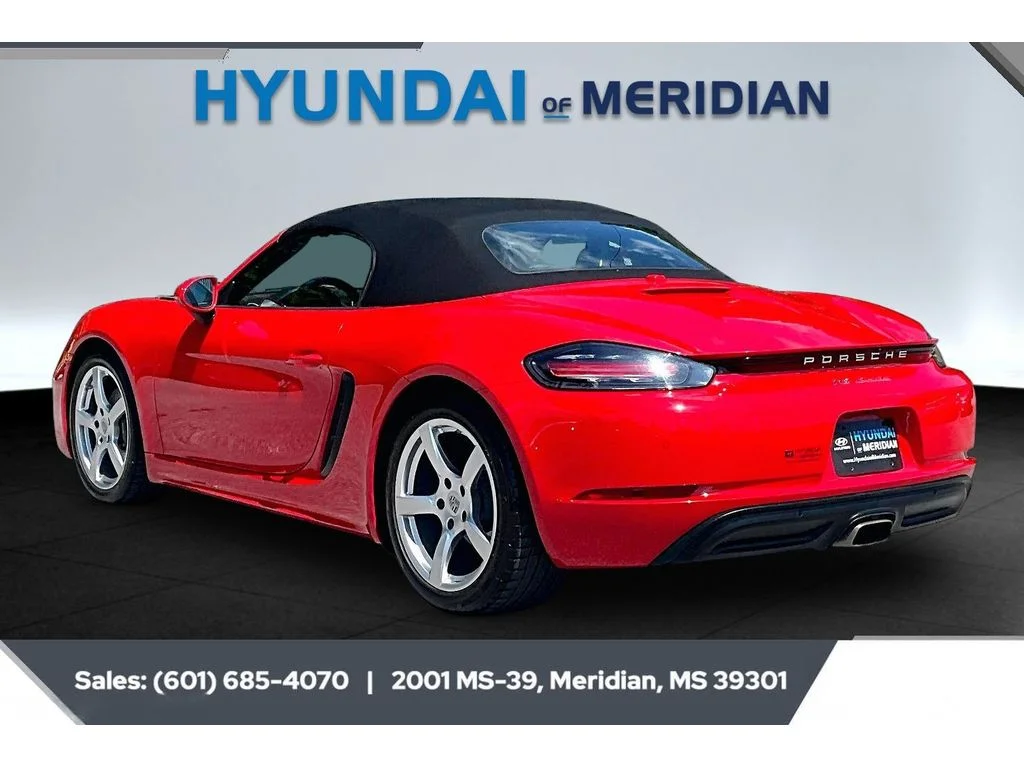 Used 2023 Guards Red Porsche Roadster image 2