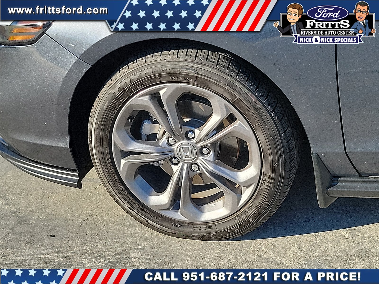 Certified Used 2024 Meteorite Gray Metallic Honda EX image 19