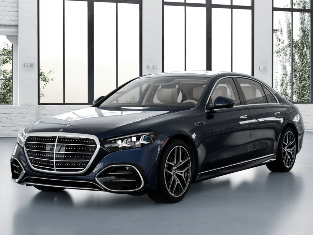 New 2027 Nautical Blue Metallic Mercedes-Benz S 580 image 1