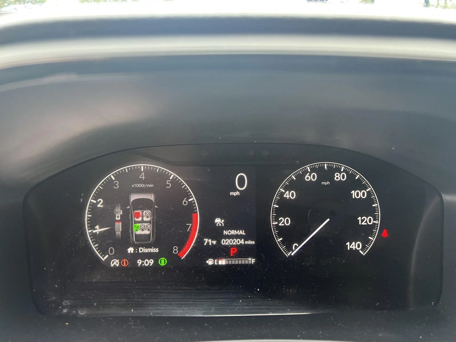 Used 2025 Meteorite Gray Metallic Honda EX image 12