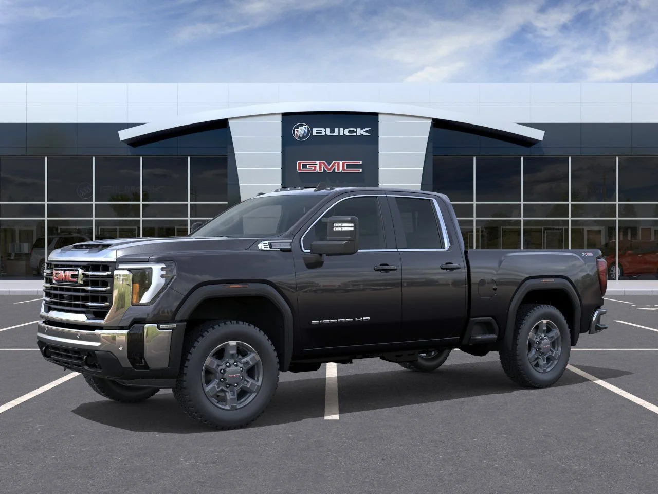 New 2026 Titanium Rush Metallic GMC SLE image 2