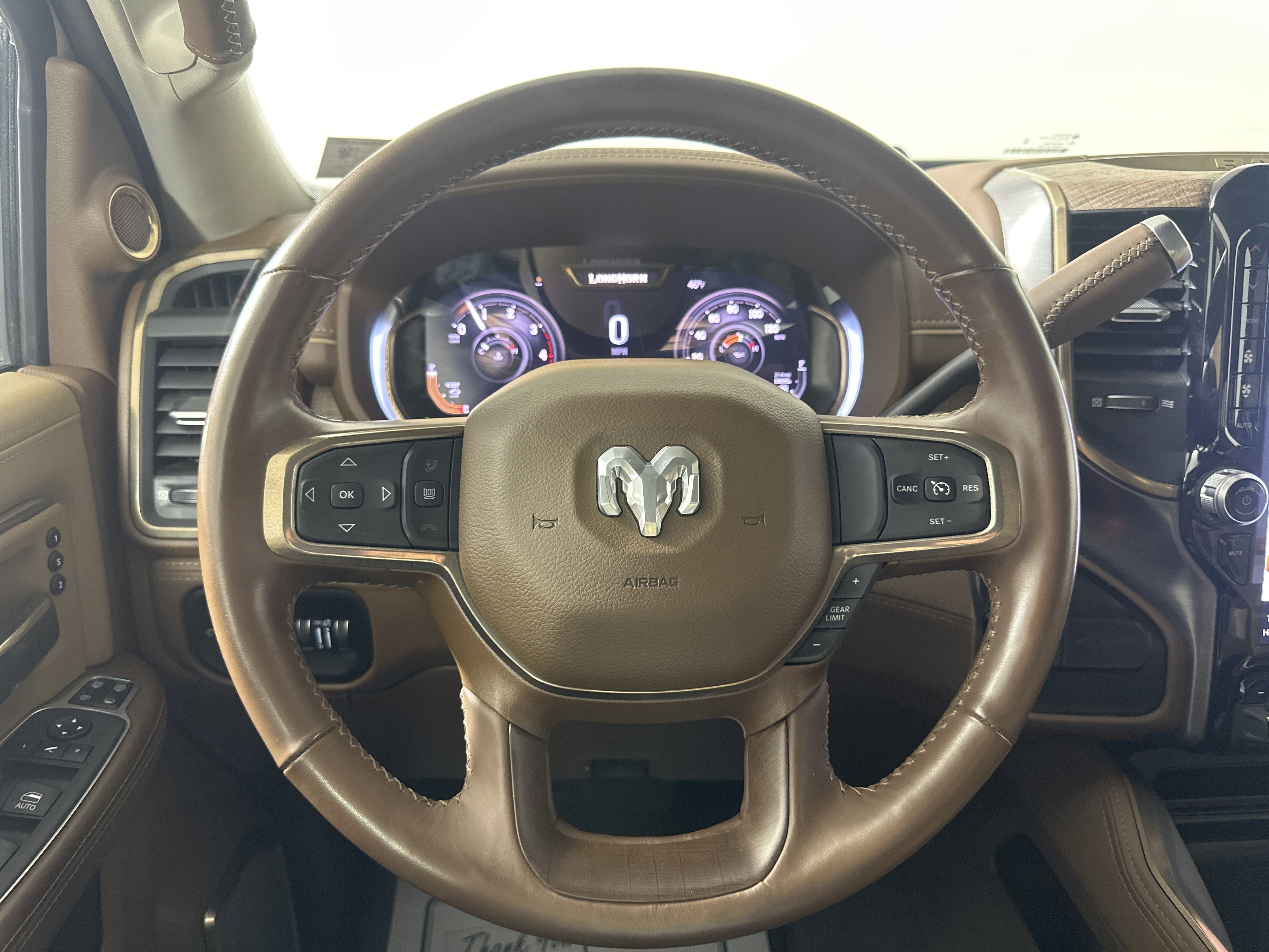 Used 2024 Pearl White Ram Longhorn image 12