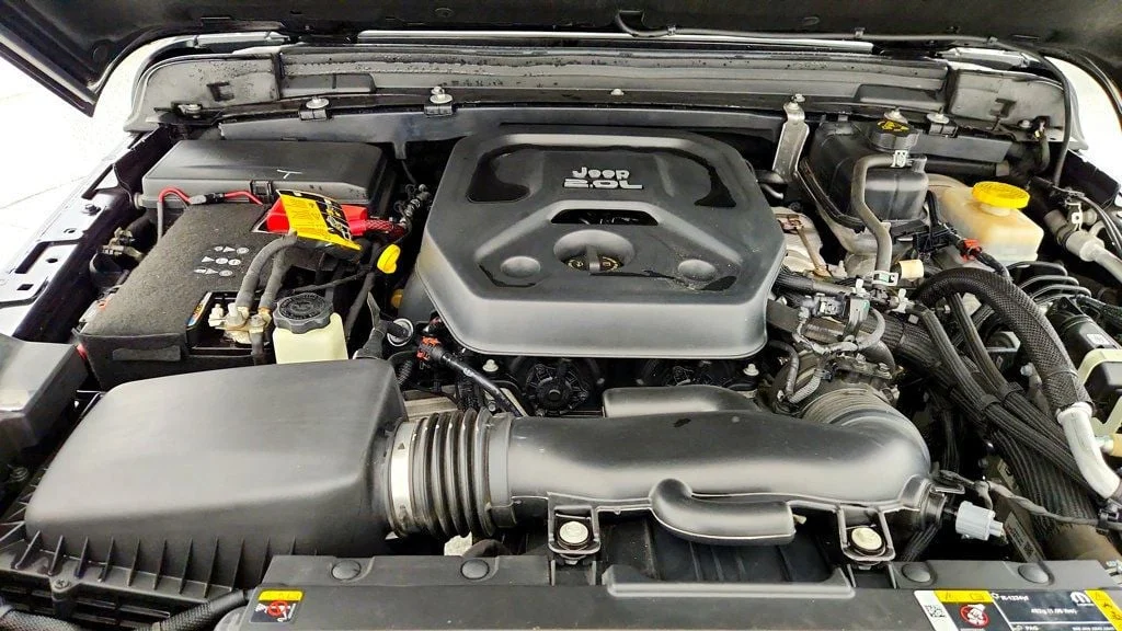 Used 2022 Black Clearcoat Jeep Unlimited Sport S 4x4 w/ Auto, Hard Top & Cold Weather Group image 26