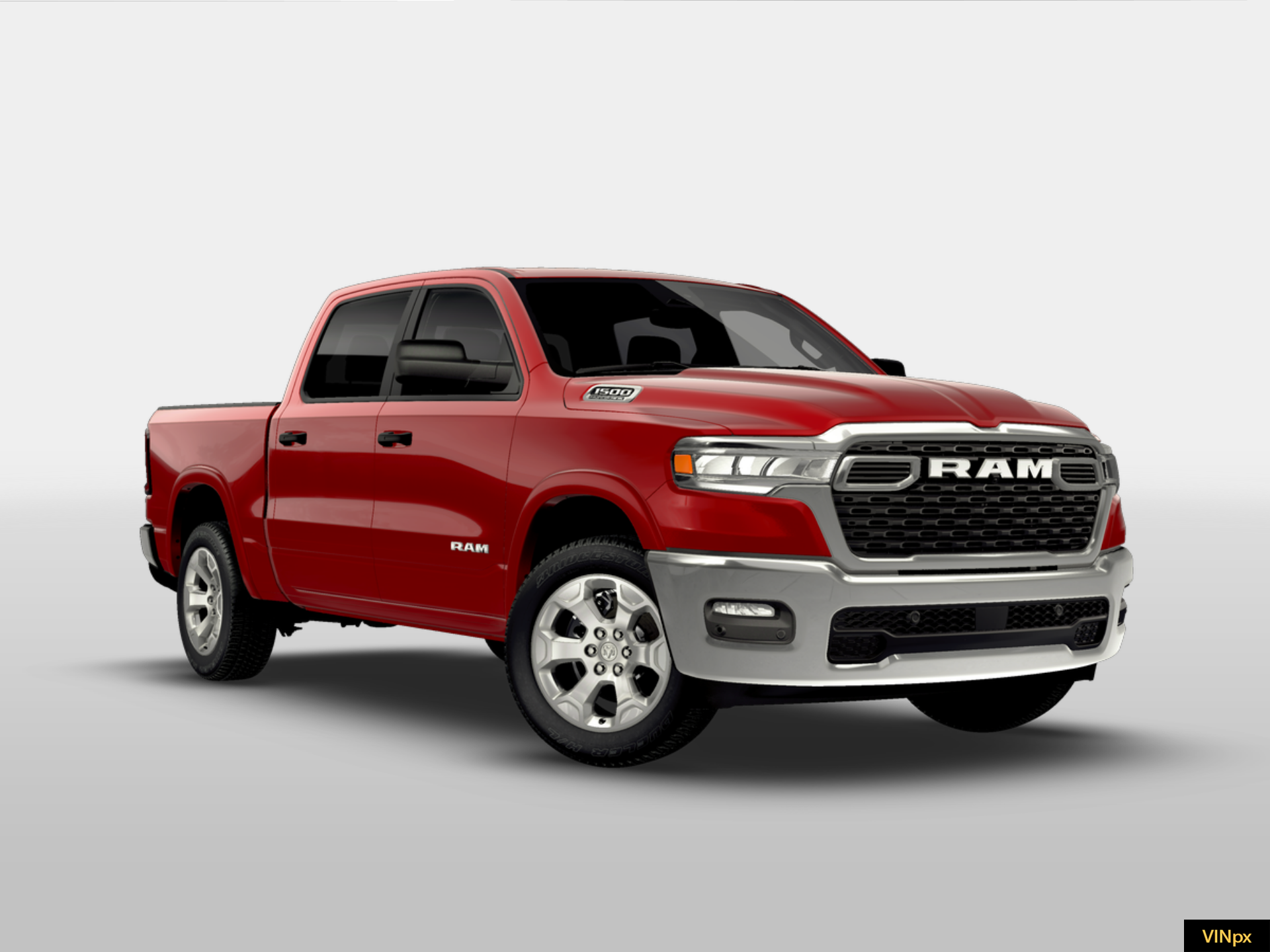 New 2026 Molten Red Pearl-Coat Exterior Paint RAM BIG HORN image 11