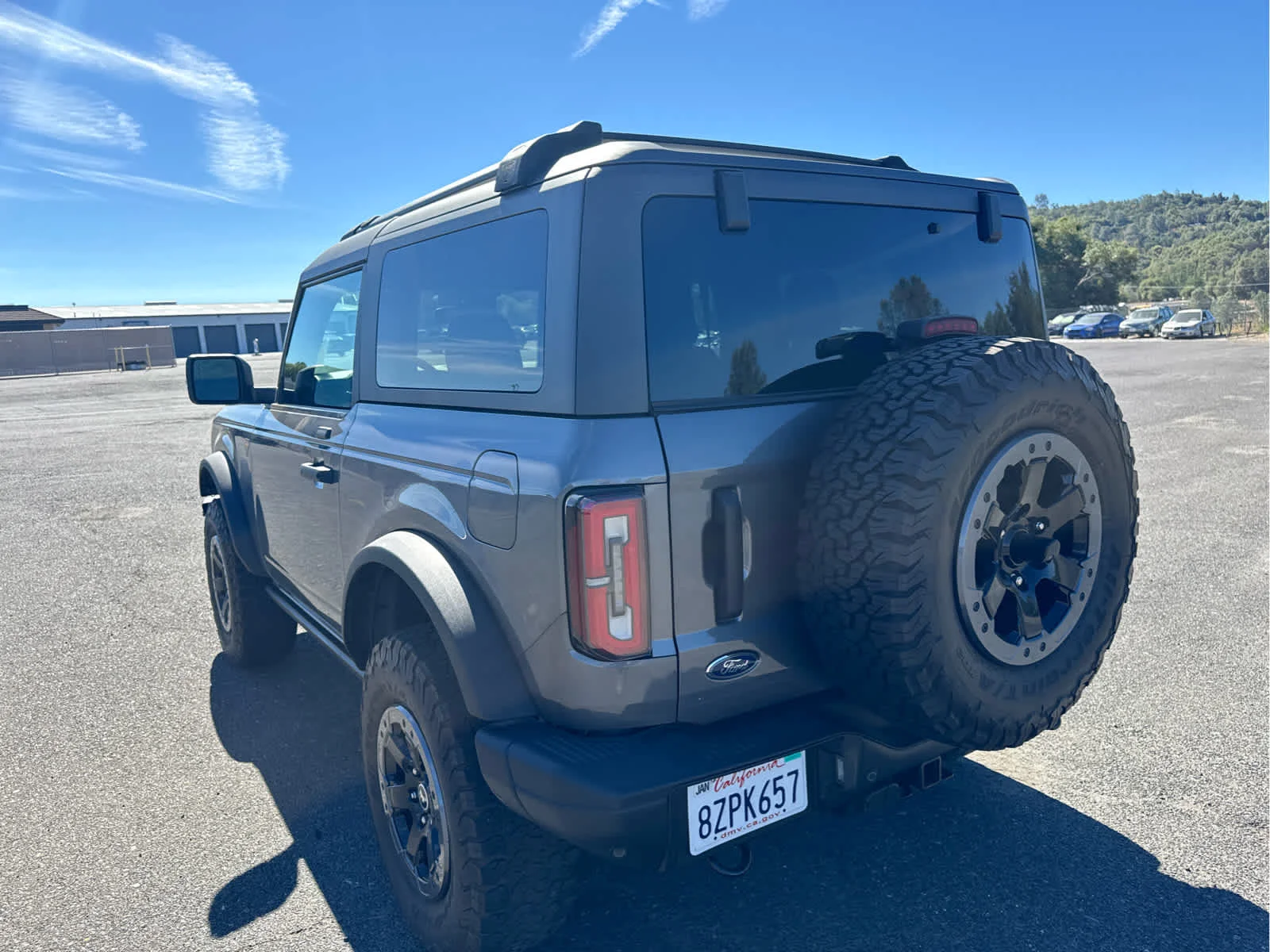 Used 2021 Carbonized Gray Metallic Ford Badlands image 7