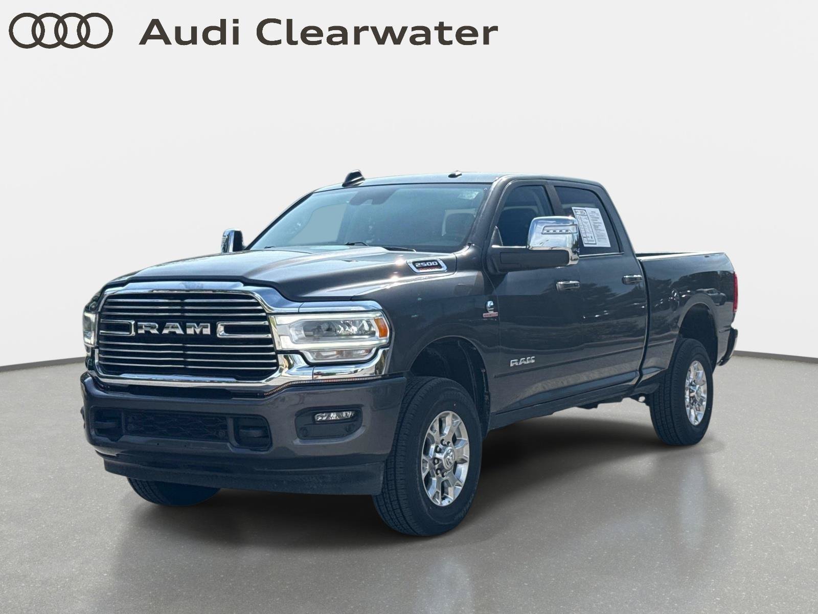 Used 2024 Granite Crystal Metallic Clearcoat Ram Laramie image 1