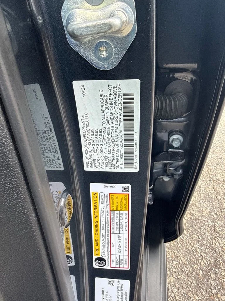 Used 2025 Gray Honda LX image 34