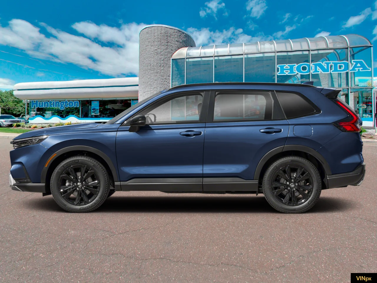New 2026 Canyon River Blue Metallic Honda AWD Sport Touring image 3