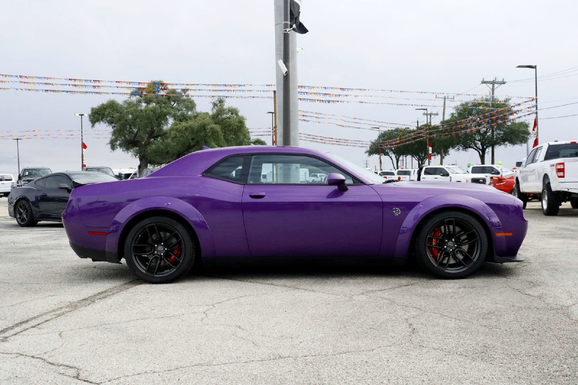 Used 2023 Plum Crazy Pearlcoat Dodge SRT Hellcat Widebody Jailbreak image 6