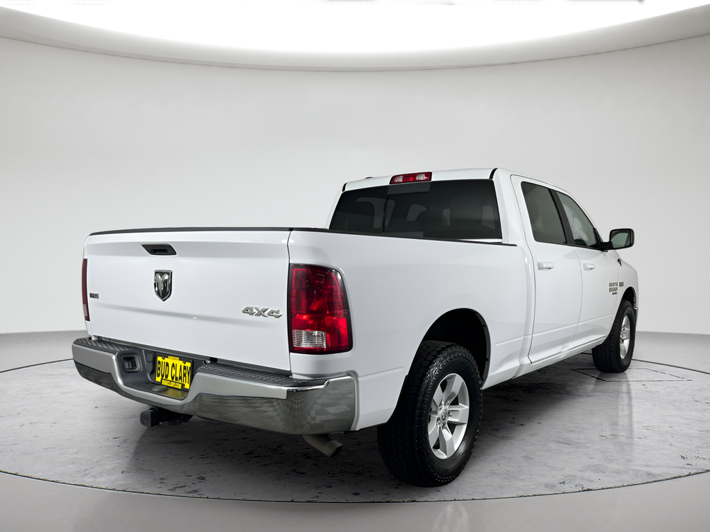 Used 2019 Bright White Clearcoat Ram SLT image 3