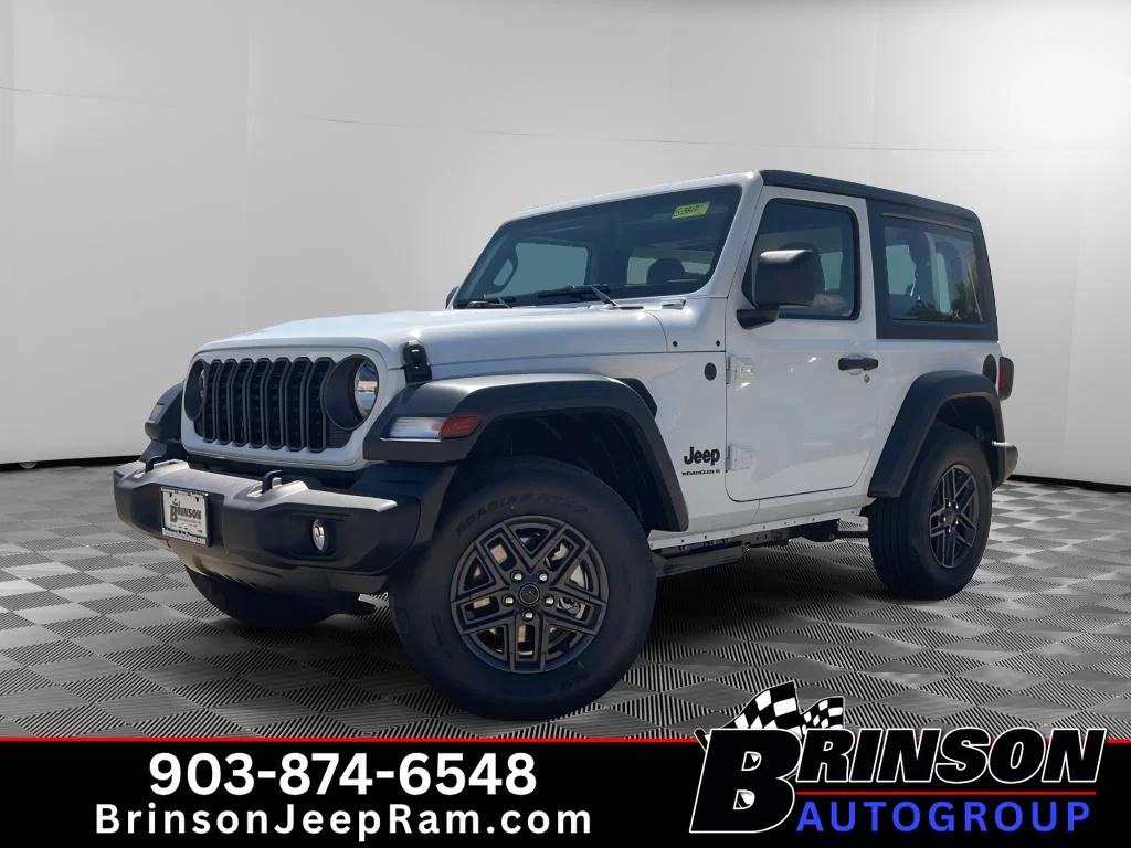 New 2026 Bright White Clear-Coat Exterior Paint Jeep Sport image 1