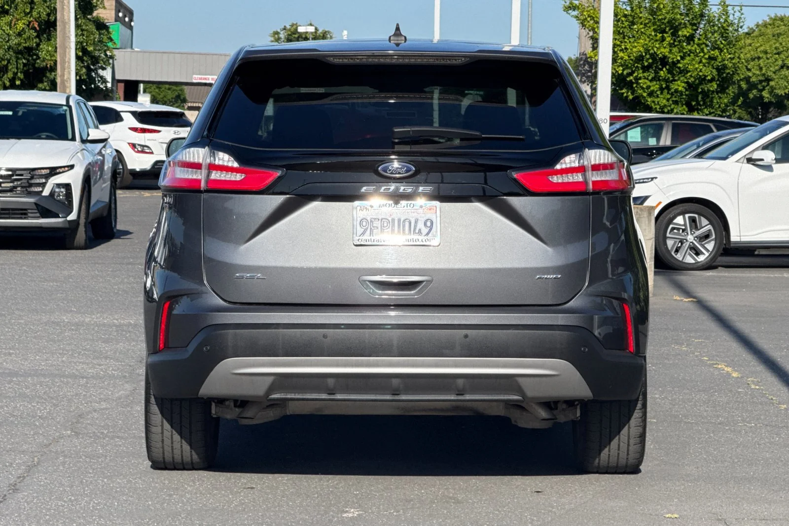 Used 2023 Gray Metallic Ford SEL image 5