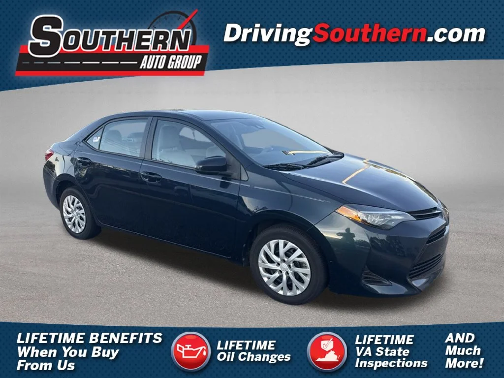 Used 2019 Blue Toyota LE image 1