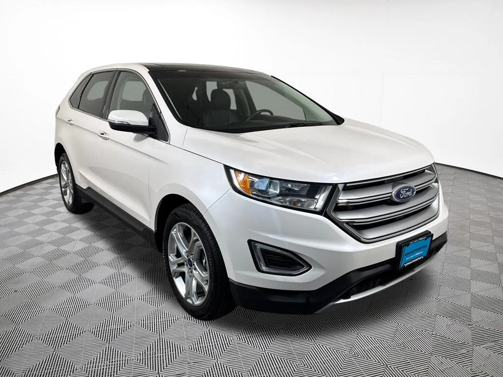 Used 2017 White Ford Titanium image 4