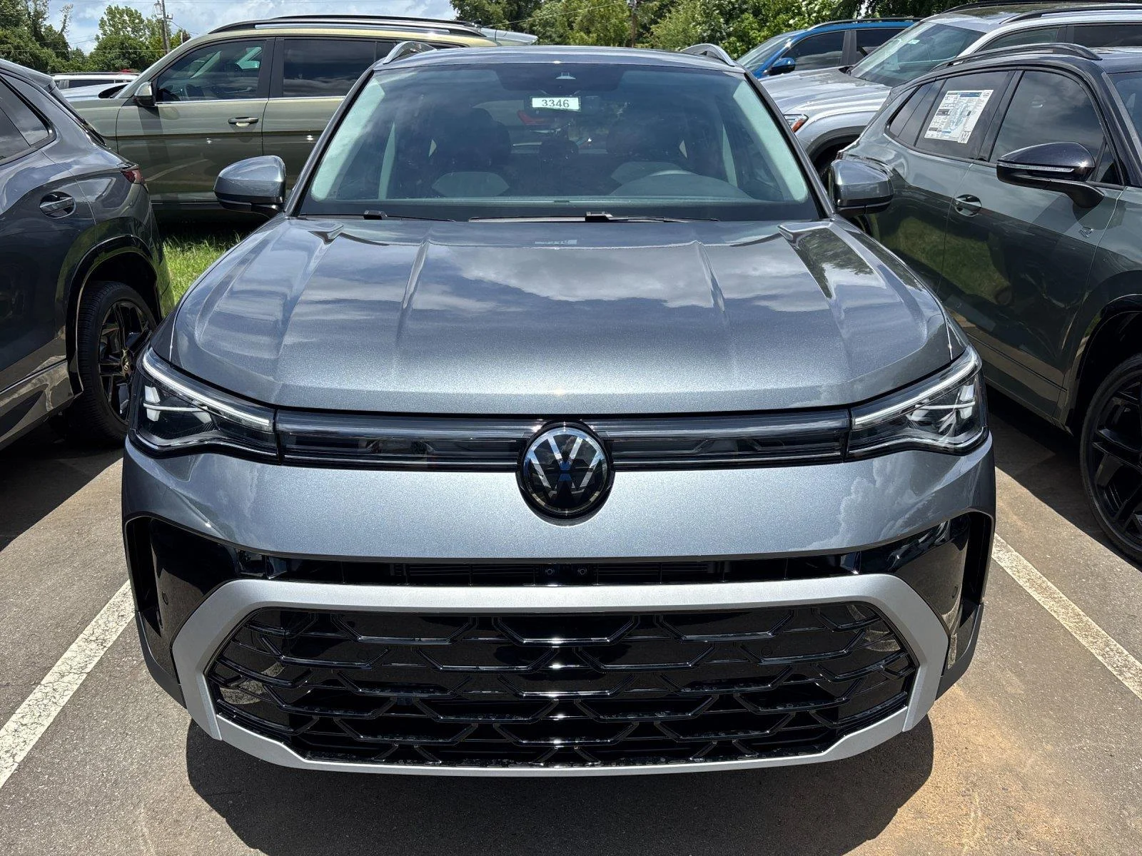 New 2026 Platinum Gray Metallic Volkswagen SEL image 8