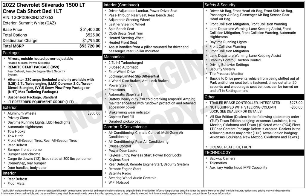 Used 2022 Chevrolet Silverado 1500 LT with VIN 1GCPDDEK3NZ627363 for sale in Elk River, Minnesota