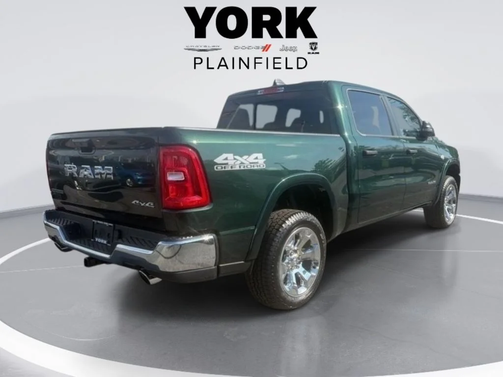 New 2026 Serrano-Green Metallic Exterior Paint RAM Big Horn/Lone Star image 6