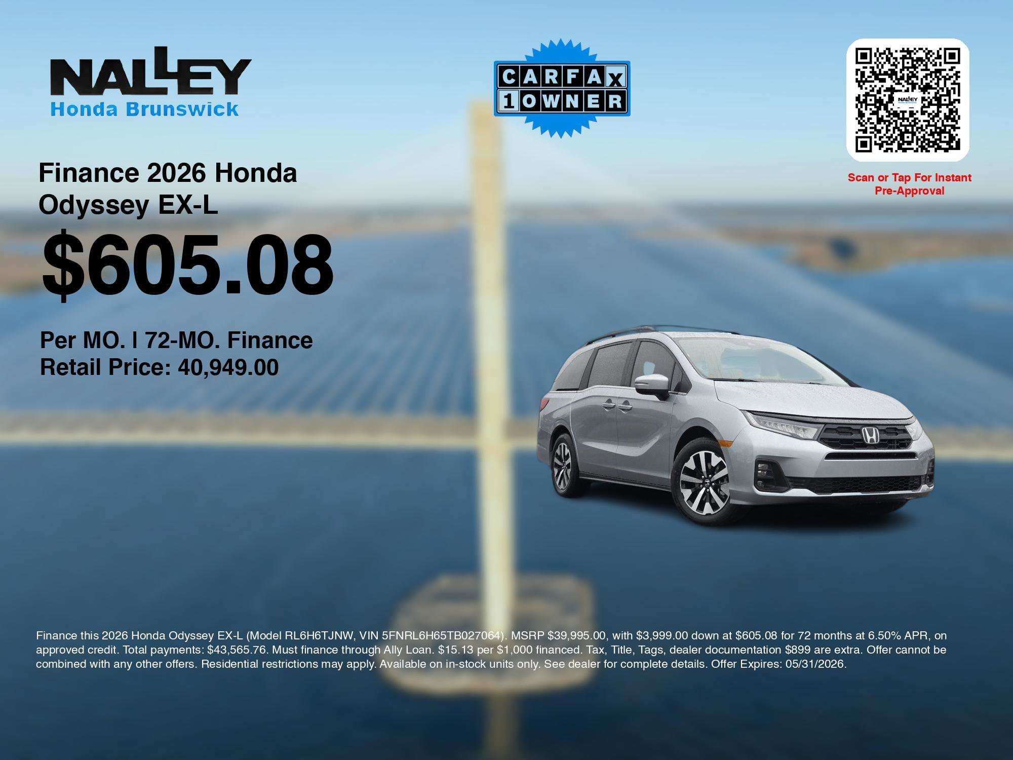 2026 Honda Odyssey EX-L - Photo 37