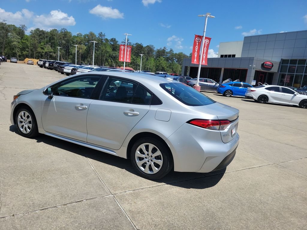 Certified Used 2024 Silver Toyota LE image 3