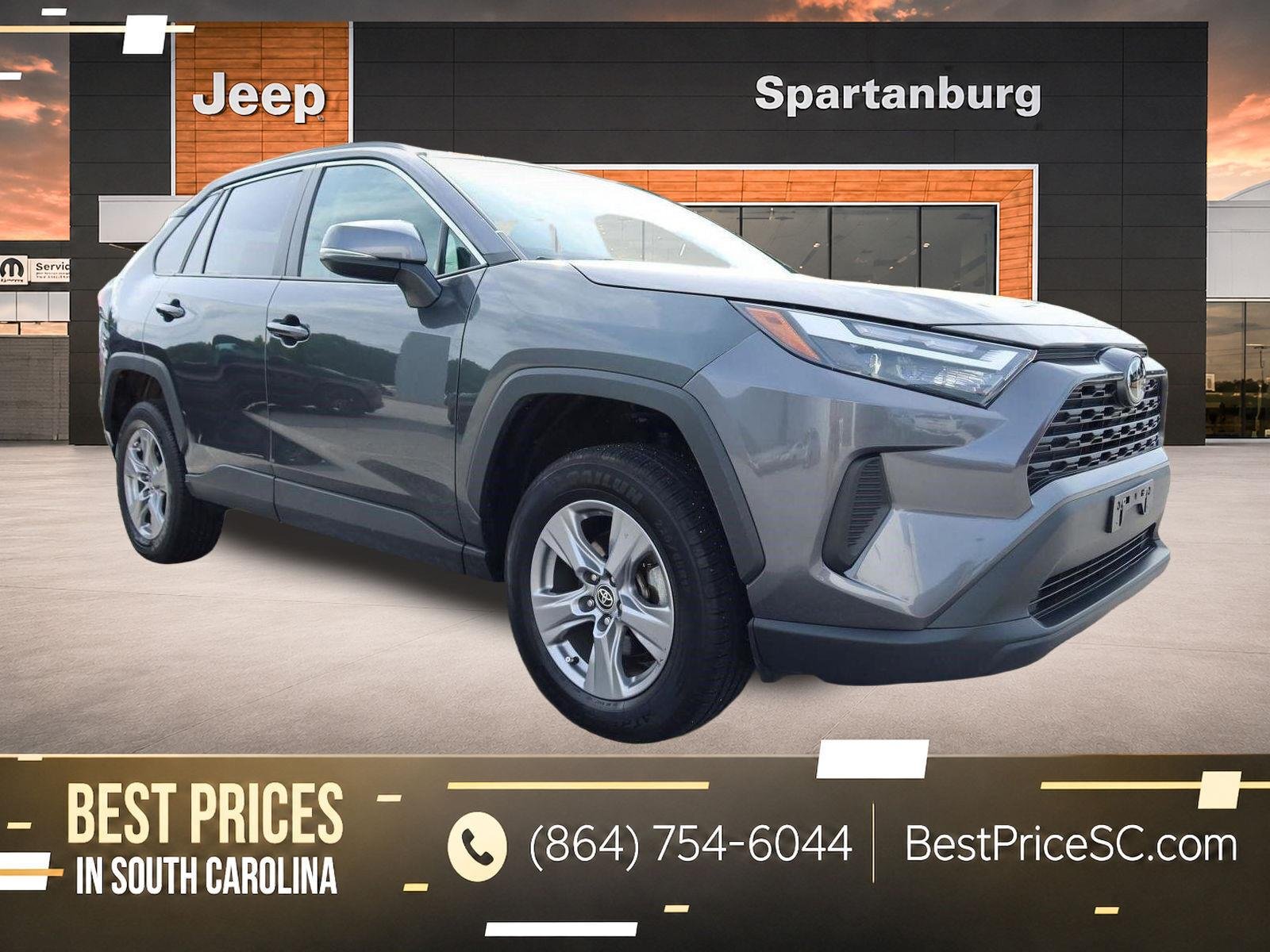 Used 2024 Magnetic Gray Metallic Toyota XLE image 1