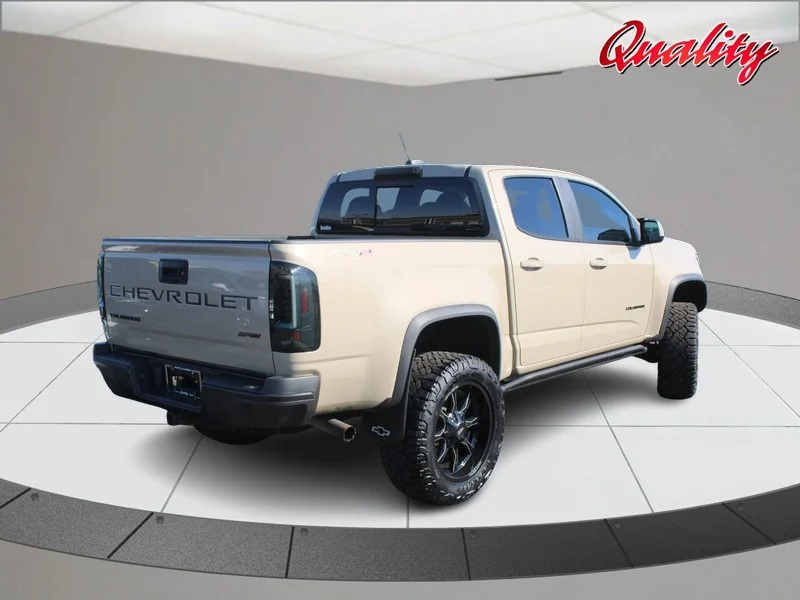 Used 2021 Sand Dune Metallic Chevrolet 4WD ZR2 image 3