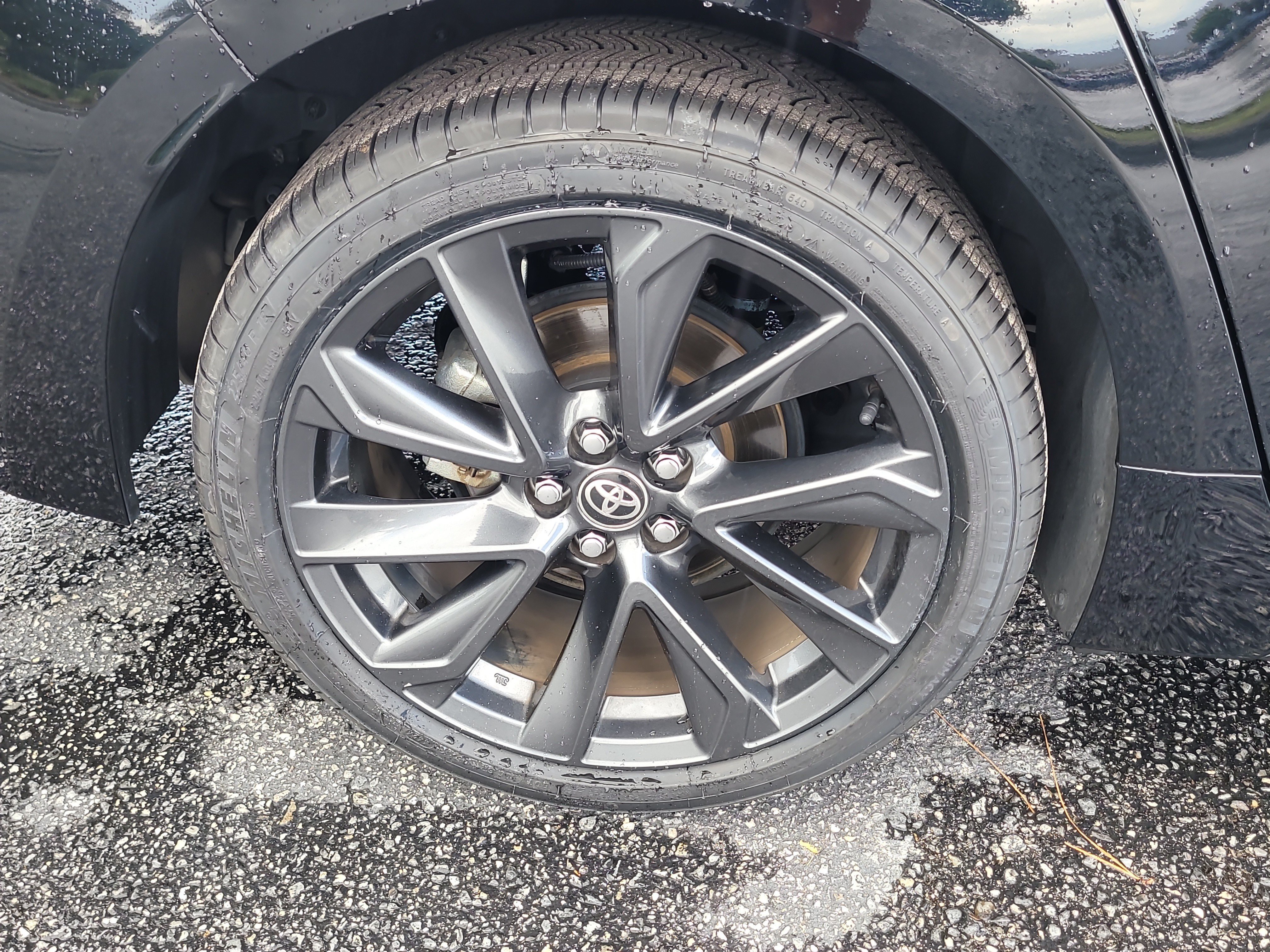 Used 2023 Midnight Black Metallic Toyota XSE image 7